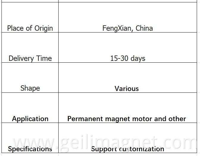 3 Wheeled Electric Tricycle Motor Magnet